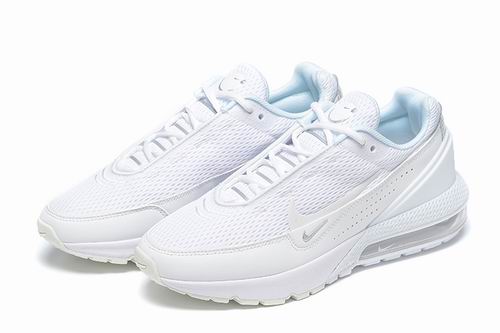 All White Nike Air Max Pulse Shoes Men and Women-03